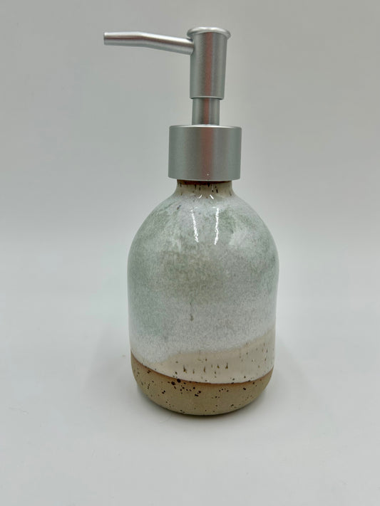 Soap Pump - Sage - Reactive Flowing Glaze - S4
