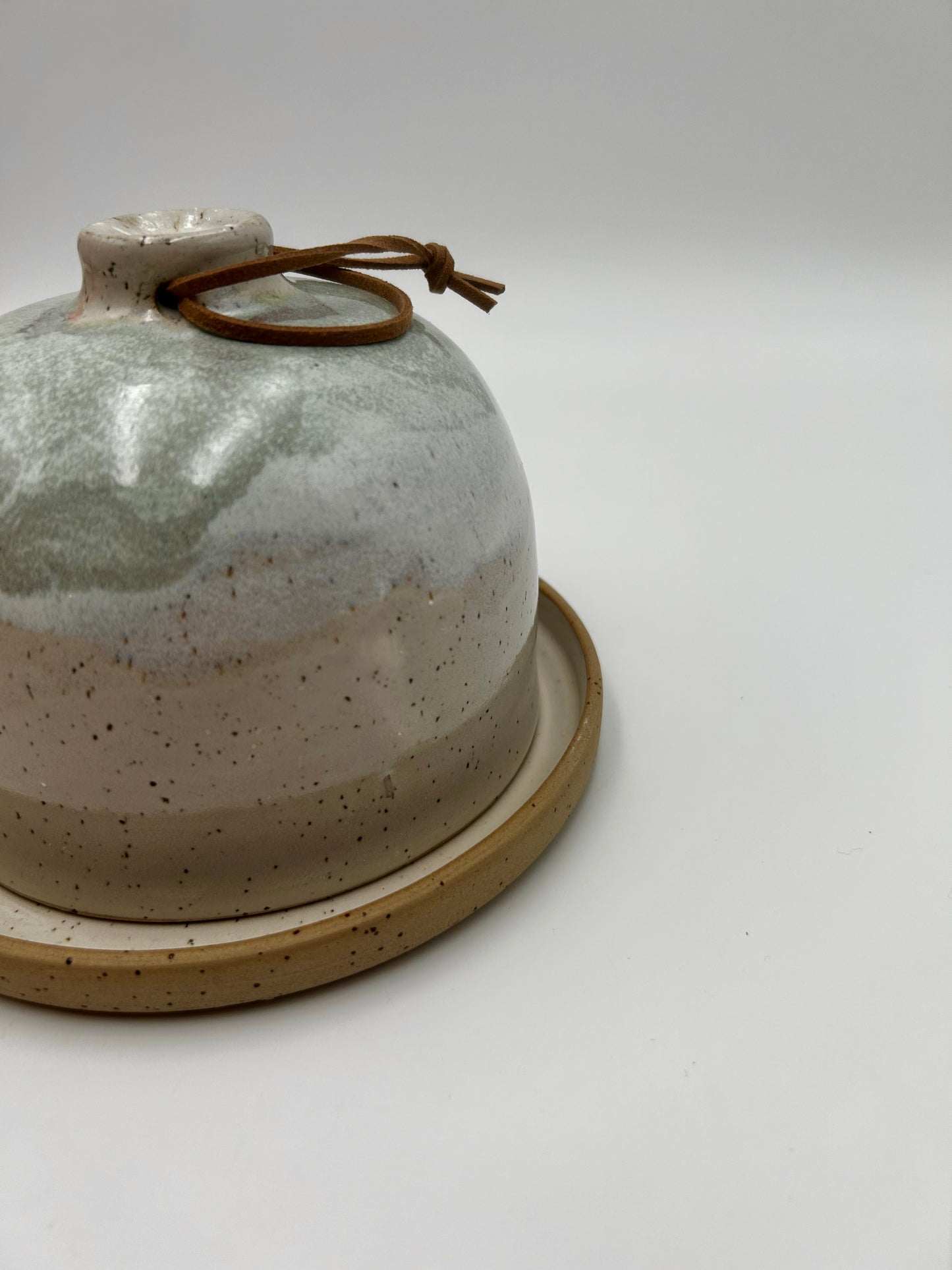 Butter Dish - Sage