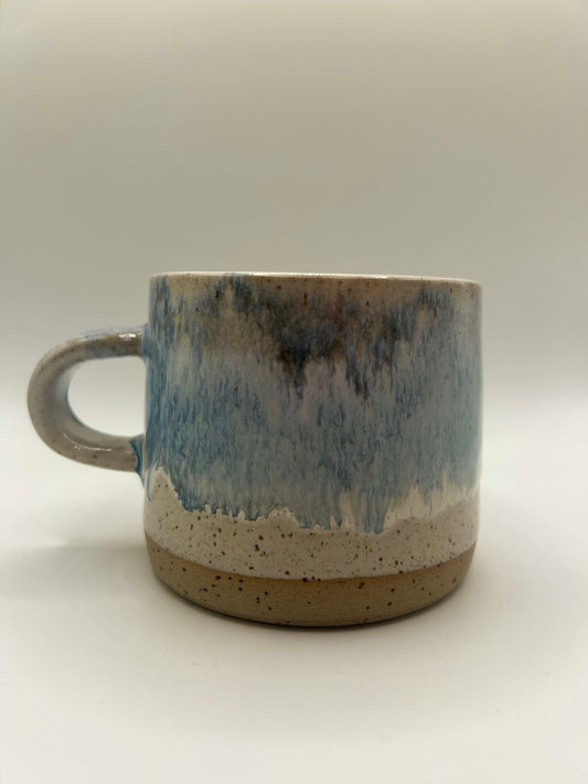 Medium Mug - Reactive Glaze - Blue Sea