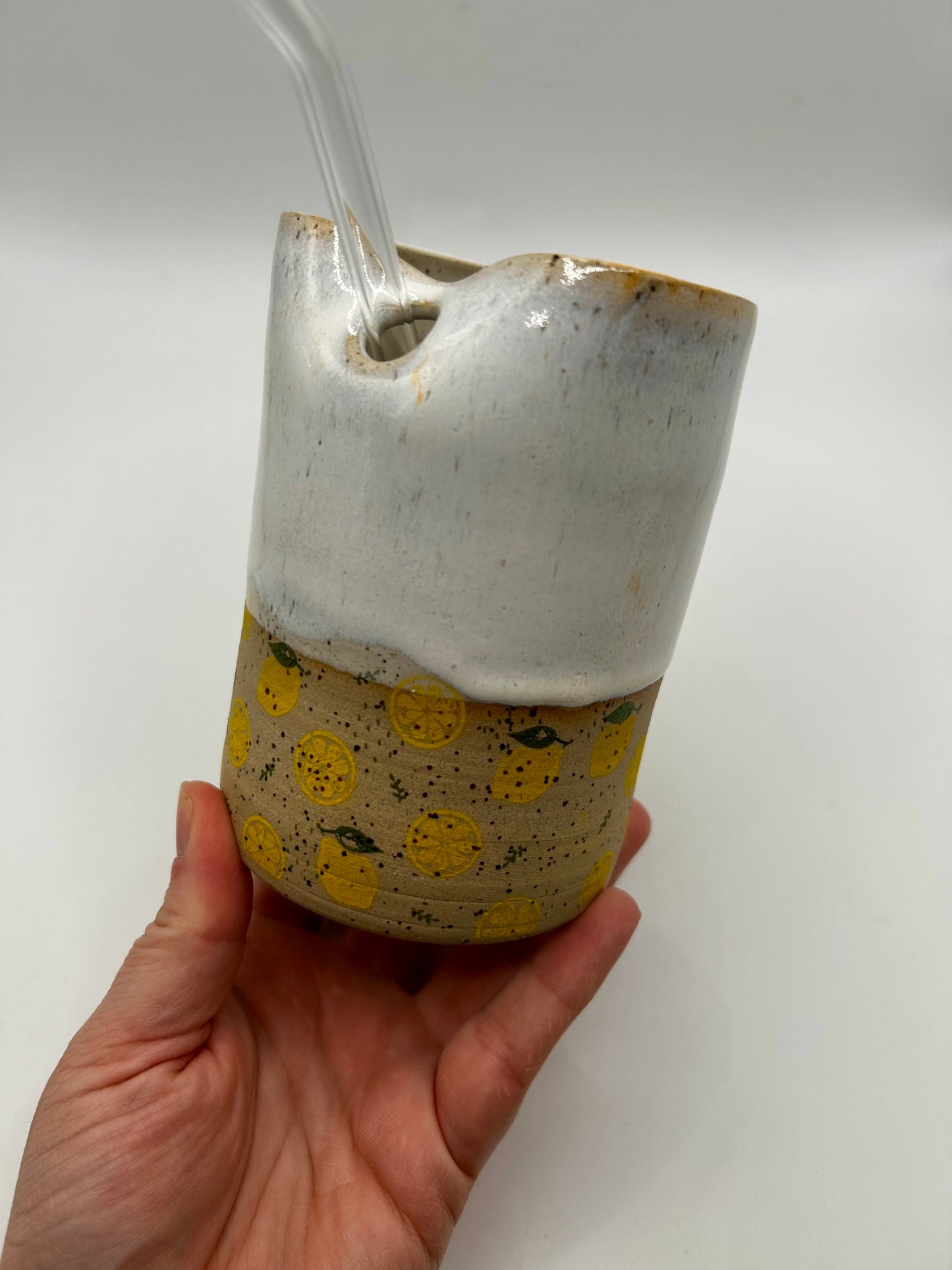 Fruity Straw Cup - Lemon