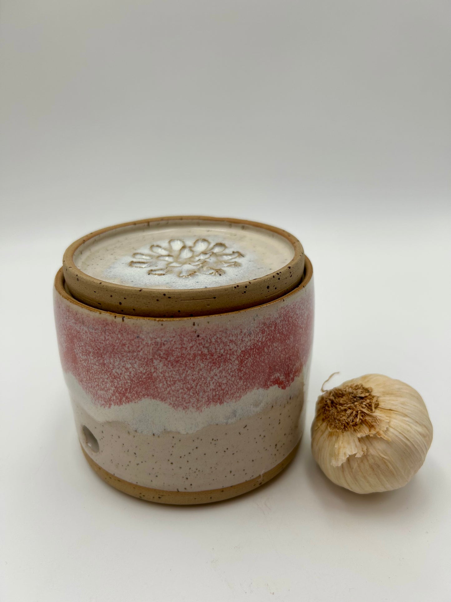 Pre-Order: Garlic Grater Pot - Choose your glaze