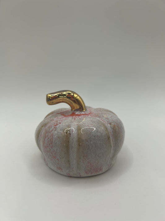 Pumpkin #27 - Small Orange and Gold Flow