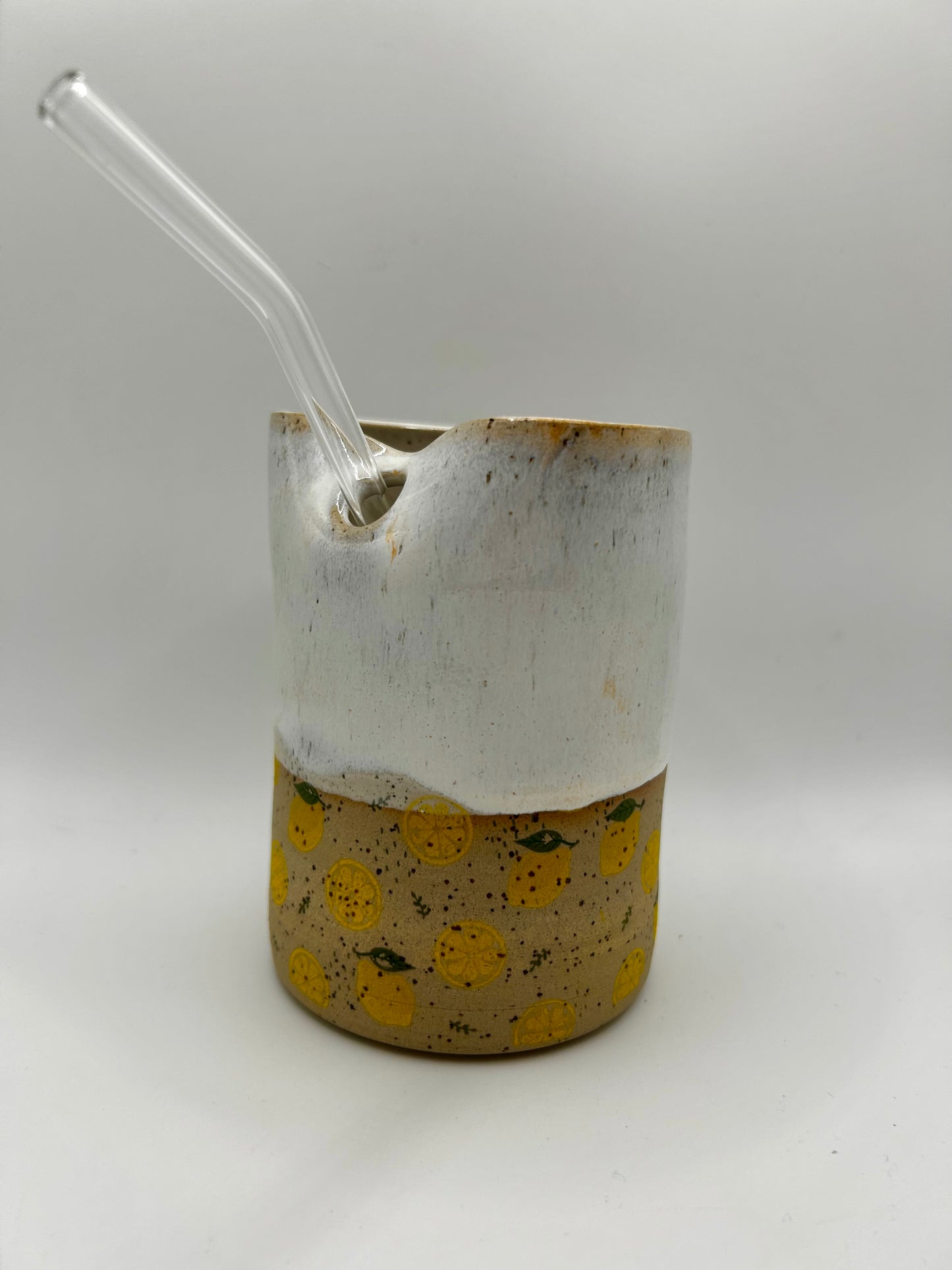 Fruity Straw Cup - Lemon