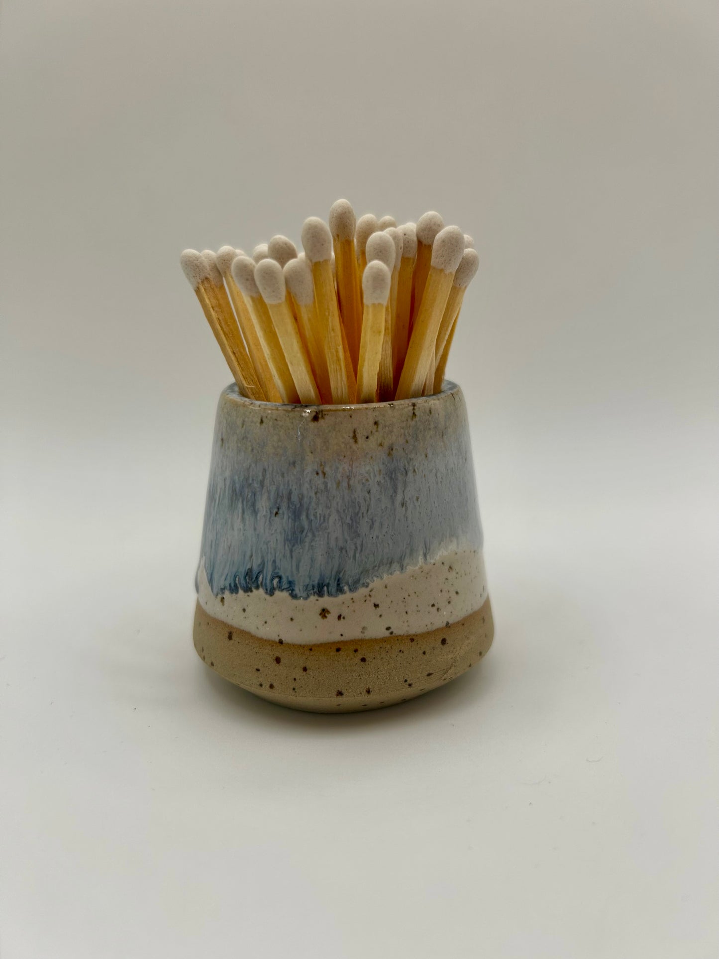 Matchstick Holder with Strike Pad - Various Colours