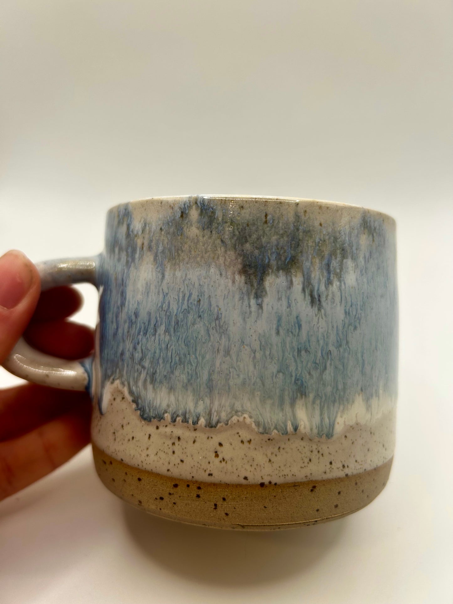 Medium Mug - Reactive Glaze - Blue Sea