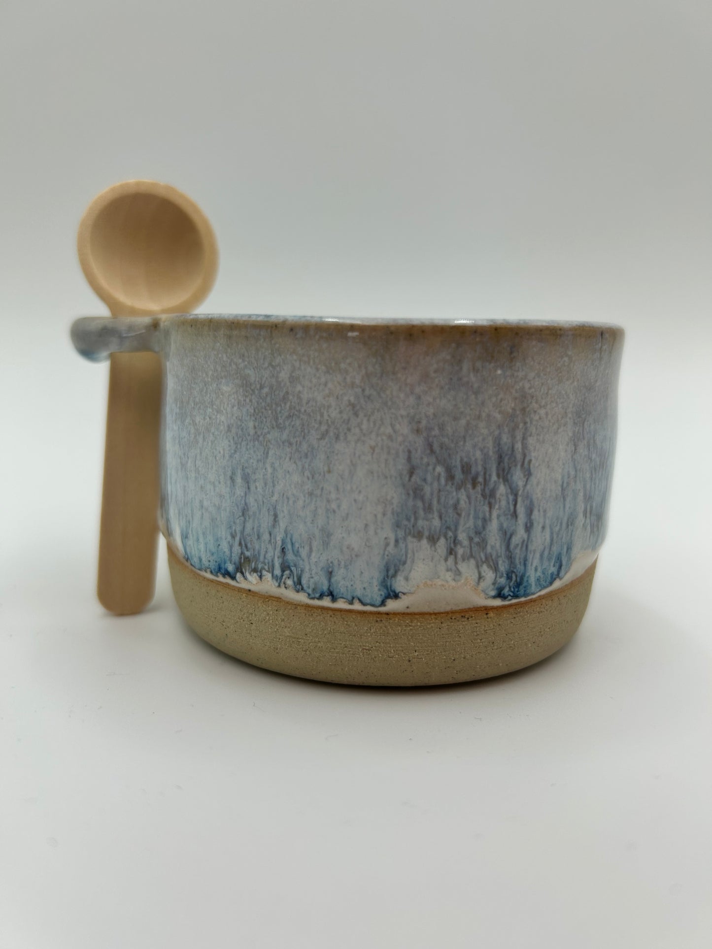Salt Pot - with spoon slot - Various Colours