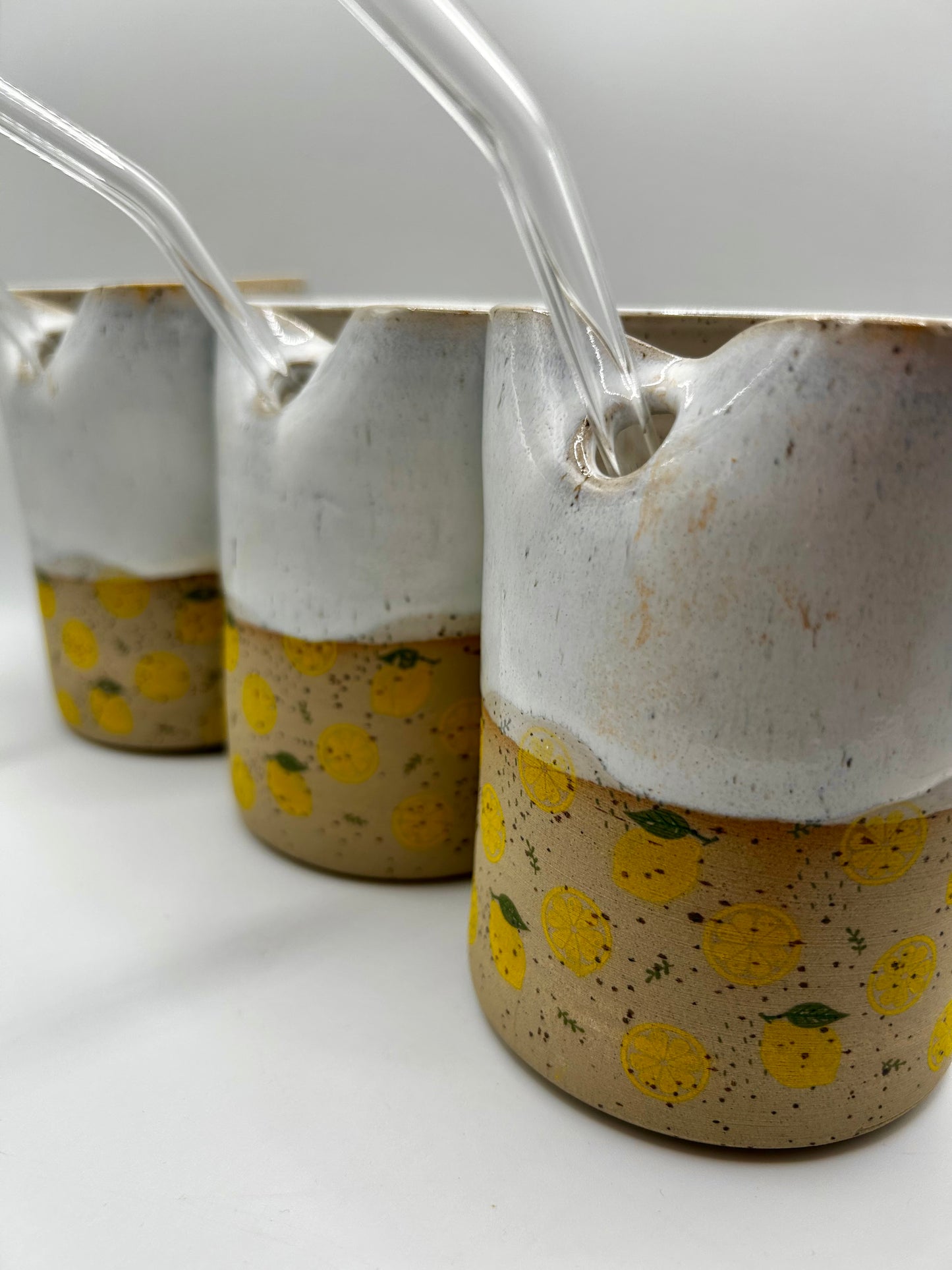 Fruity Straw Cup - Lemon