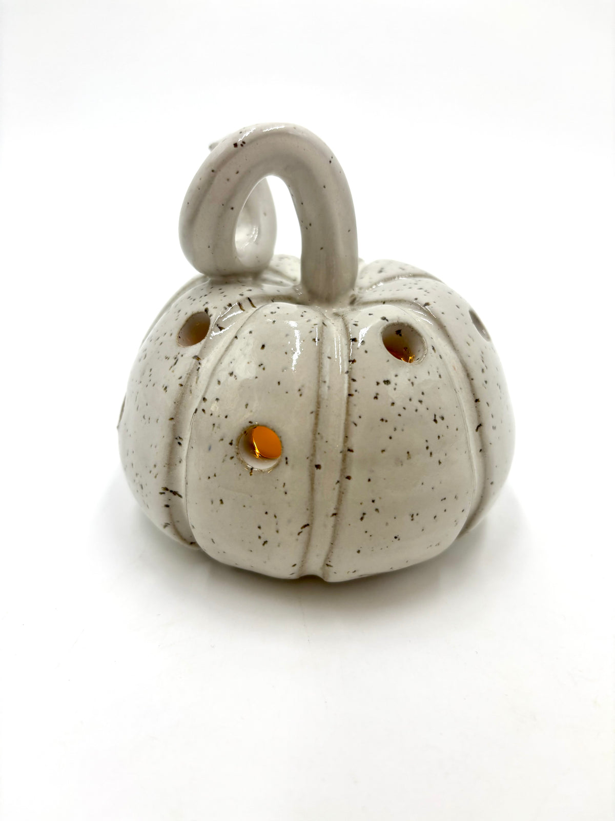 Pumpkin Luminary - White - Small