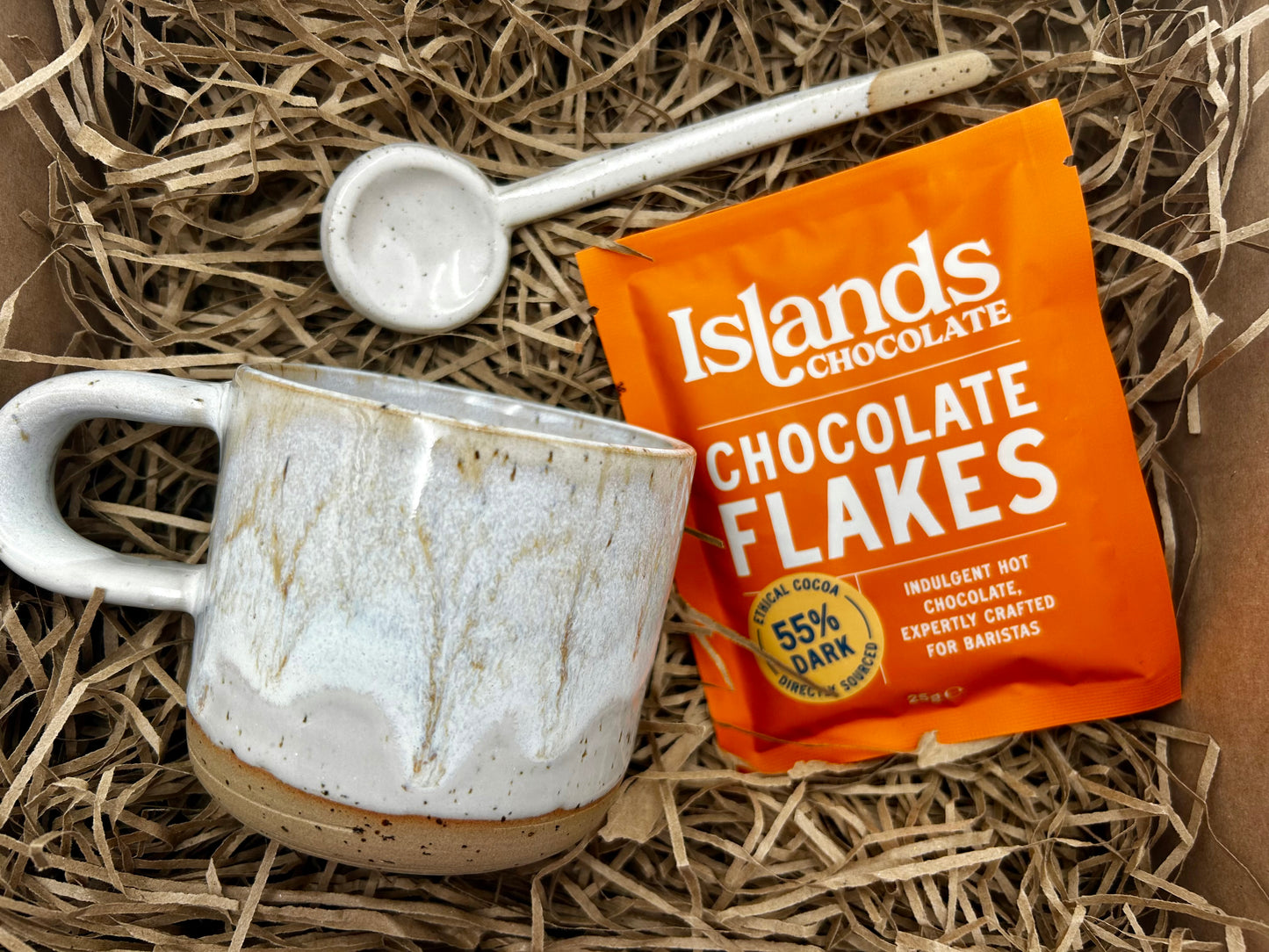 Hot Chocolate, Mug & Spoon Gift Set