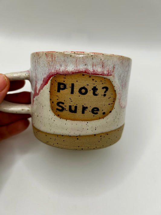 Book Mugs - Plot? Sure - Made to Order