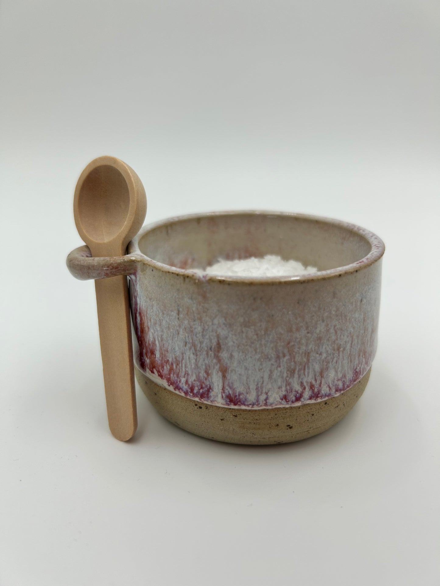 Salt Pot - with spoon slot - Various Colours