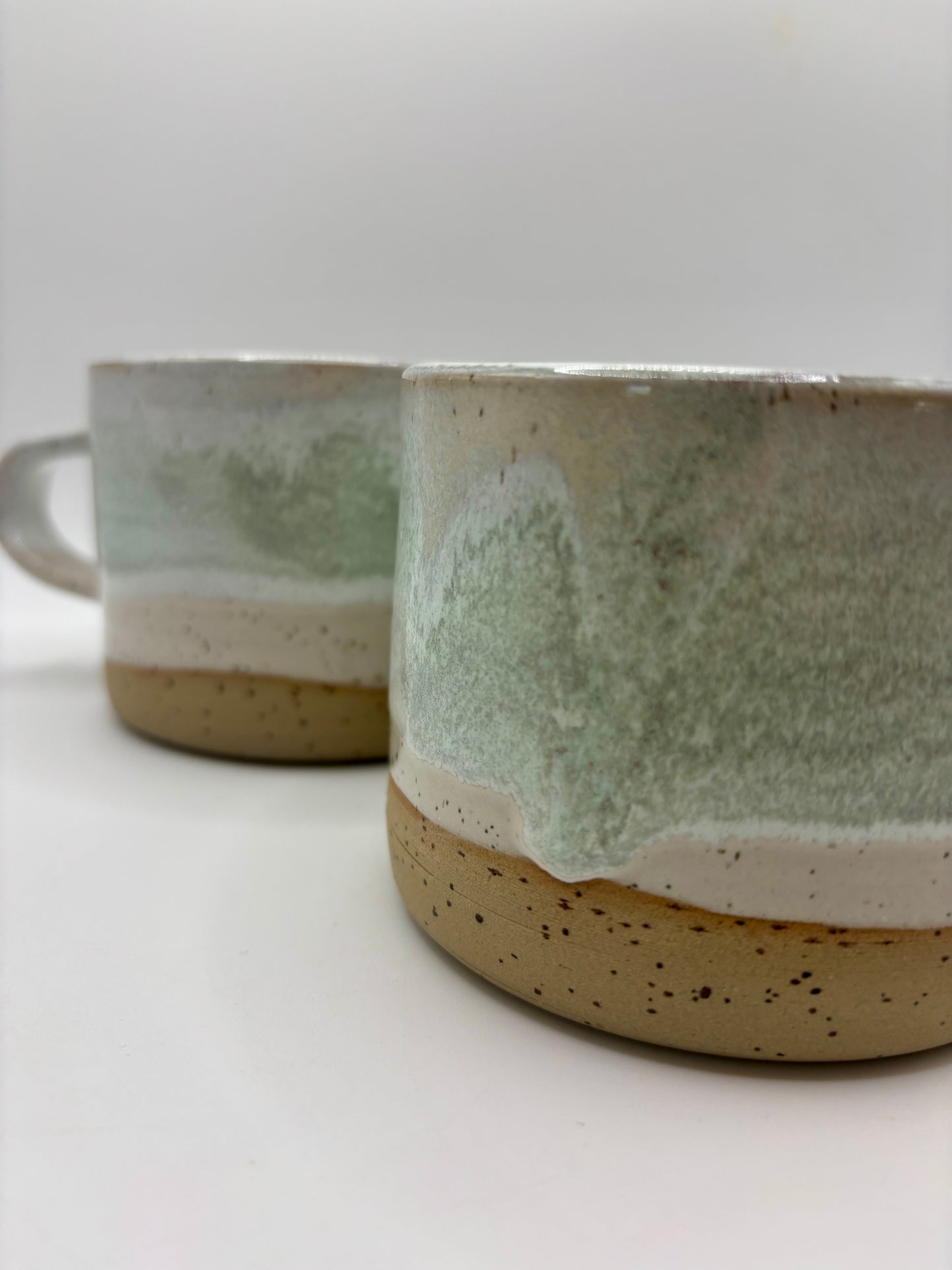 Medium Mug - Reactive Glaze - Sage