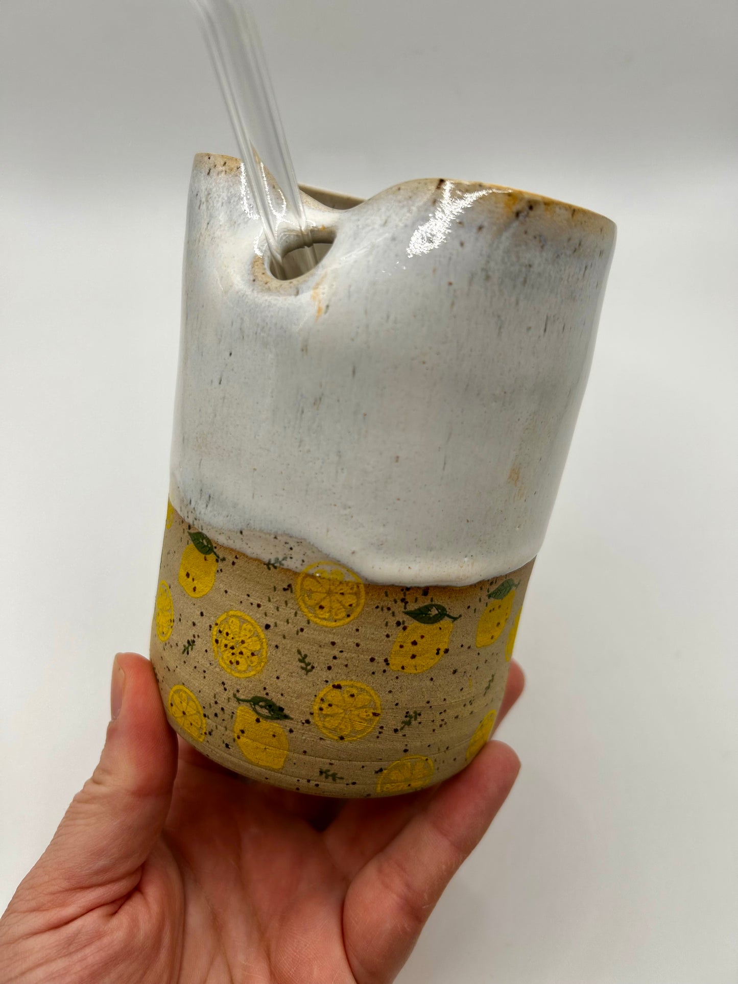 Fruity Straw Cup - Lemon