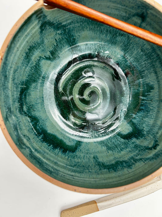 Ramen Bowl - Emerald Green