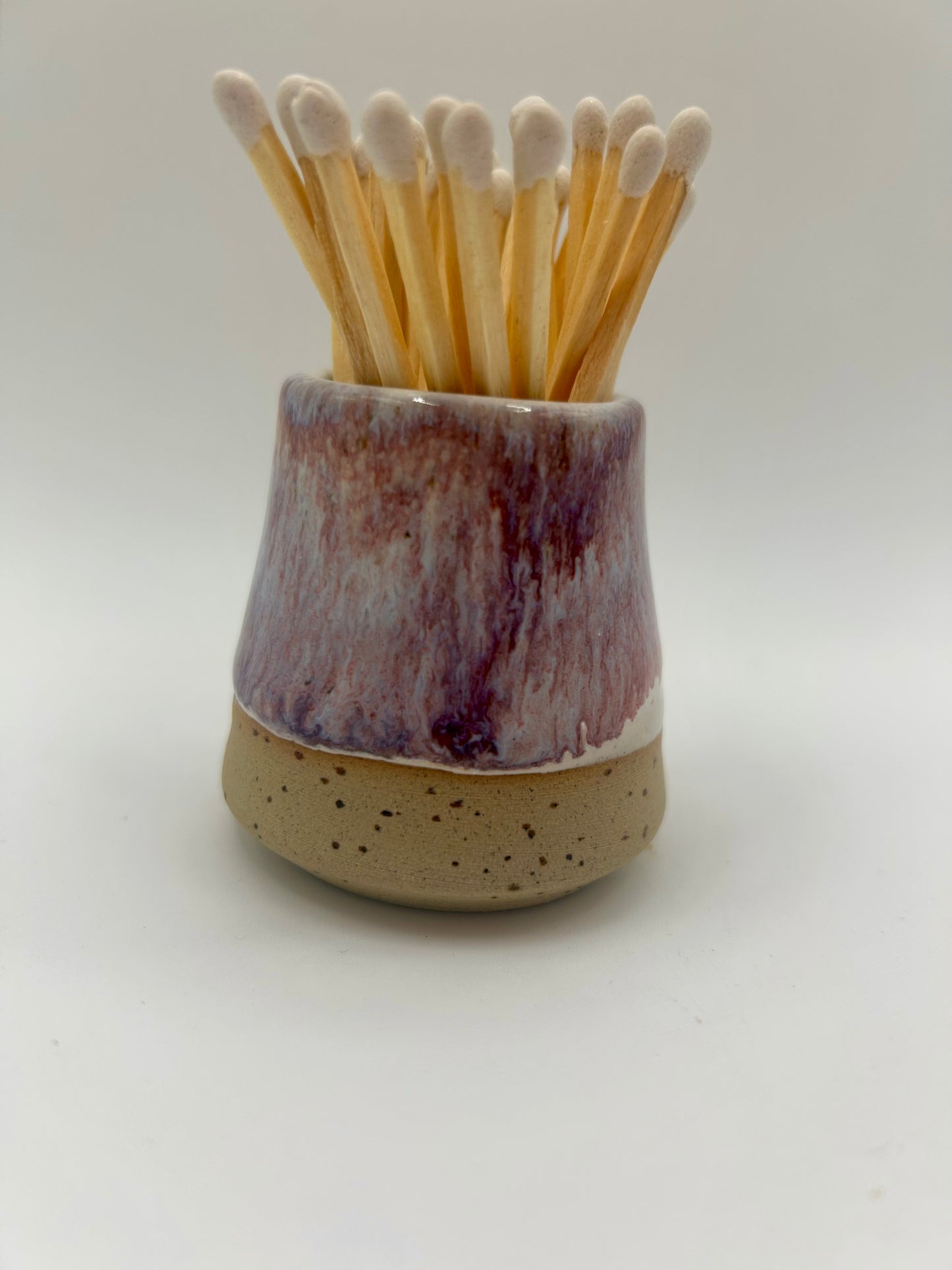 Matchstick Holder with Strike Pad - Various Colours