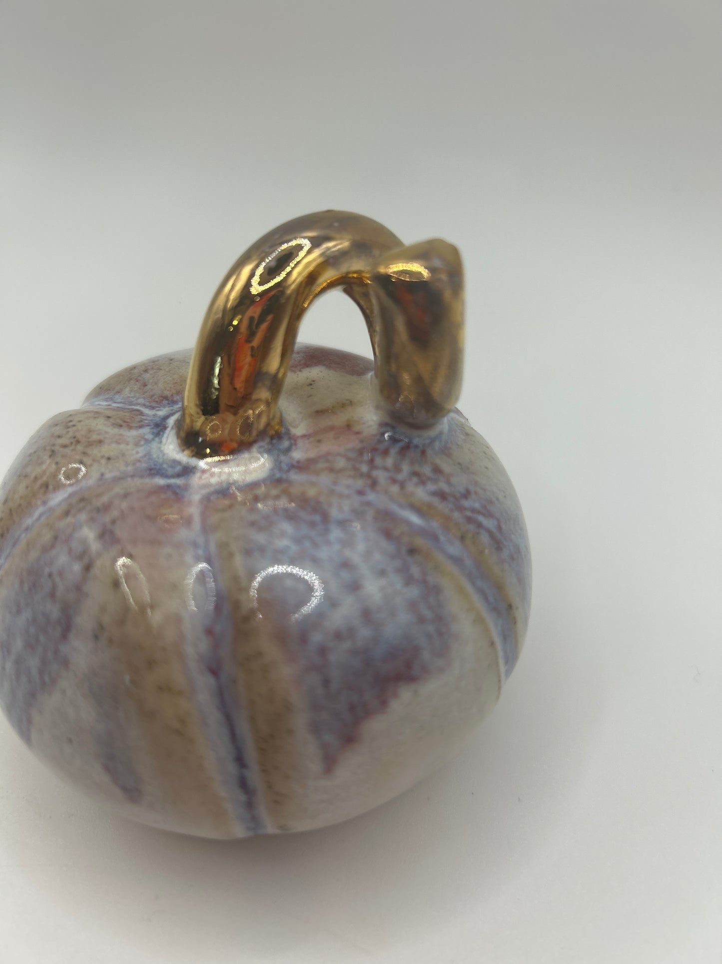 Pumpkin #21 - Small Merlot and Gold