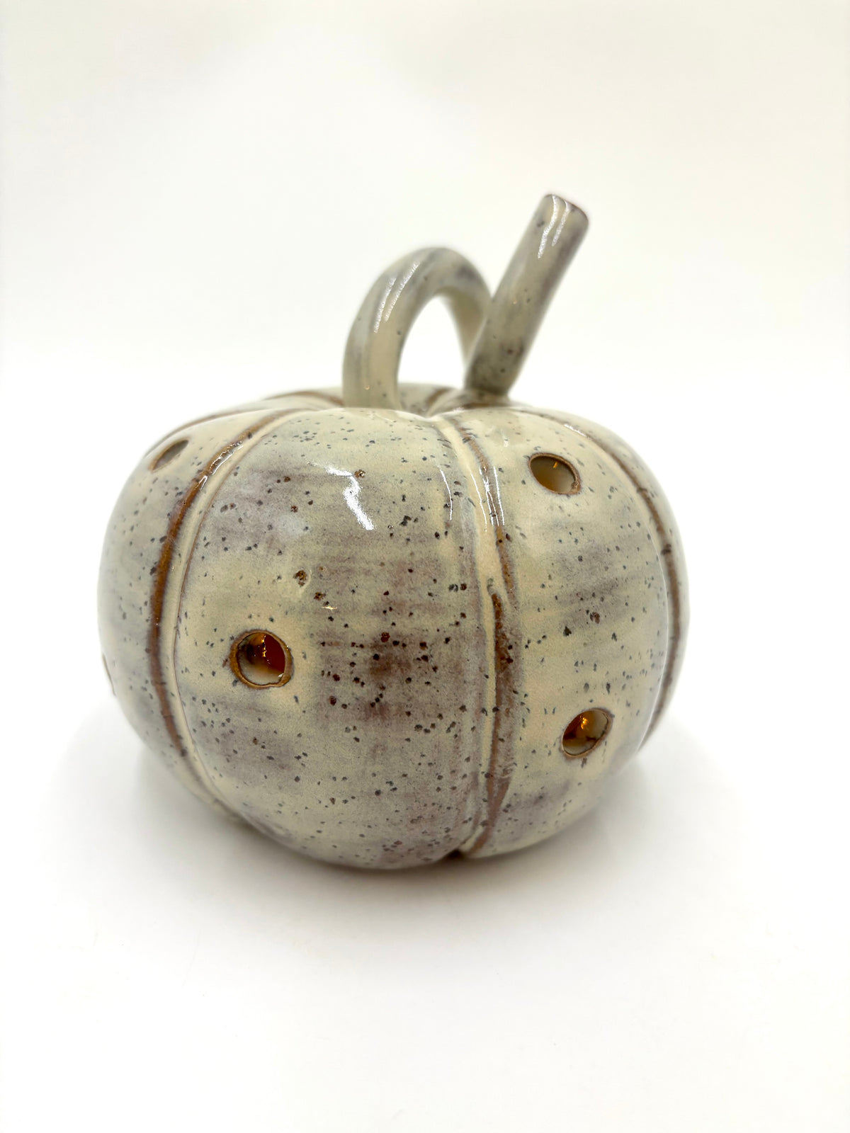 Pumpkin Luminary - Beige - Large