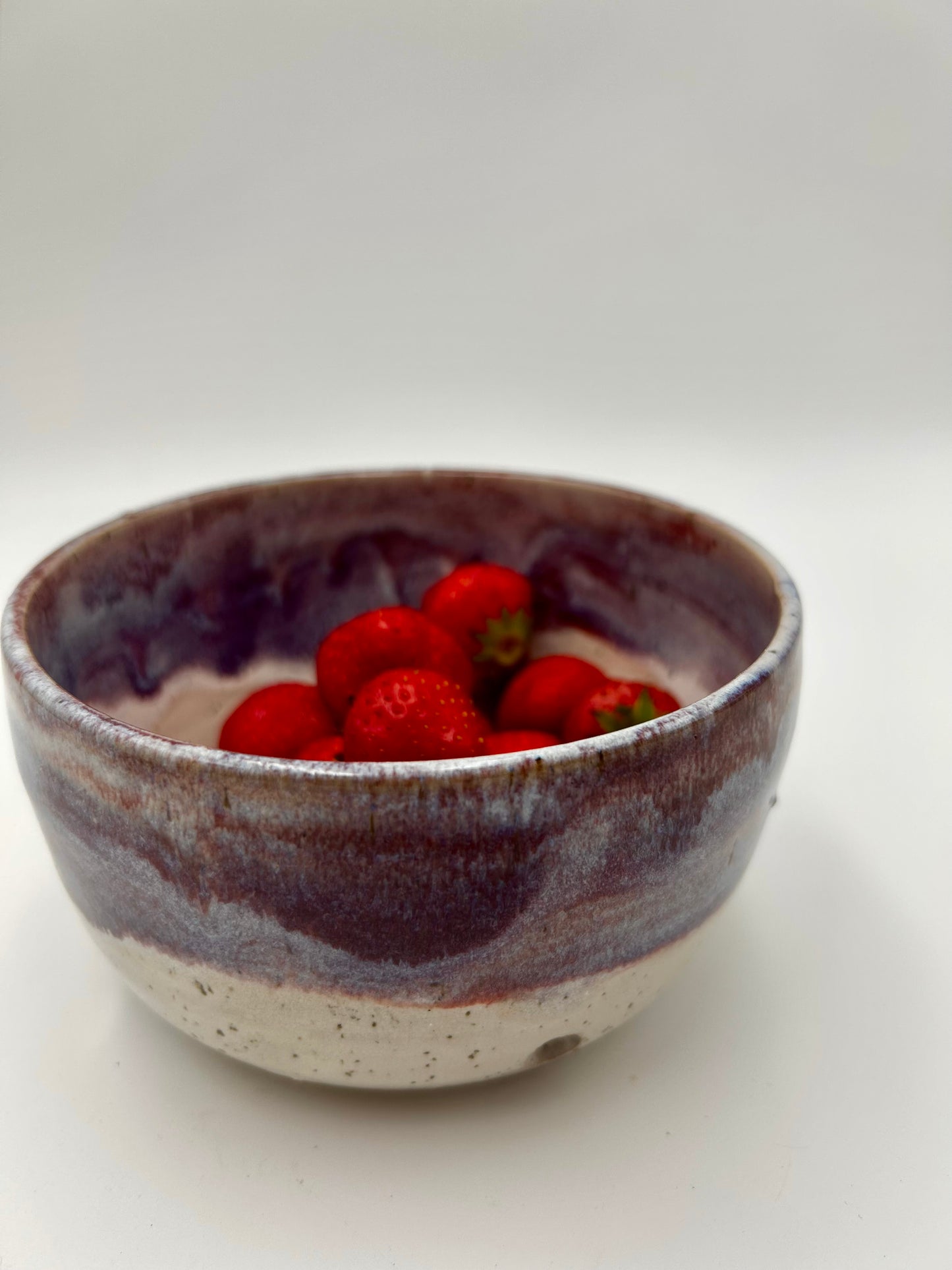 Berry Bowl – Rustic Colander & Fruit Strainer - Merlot