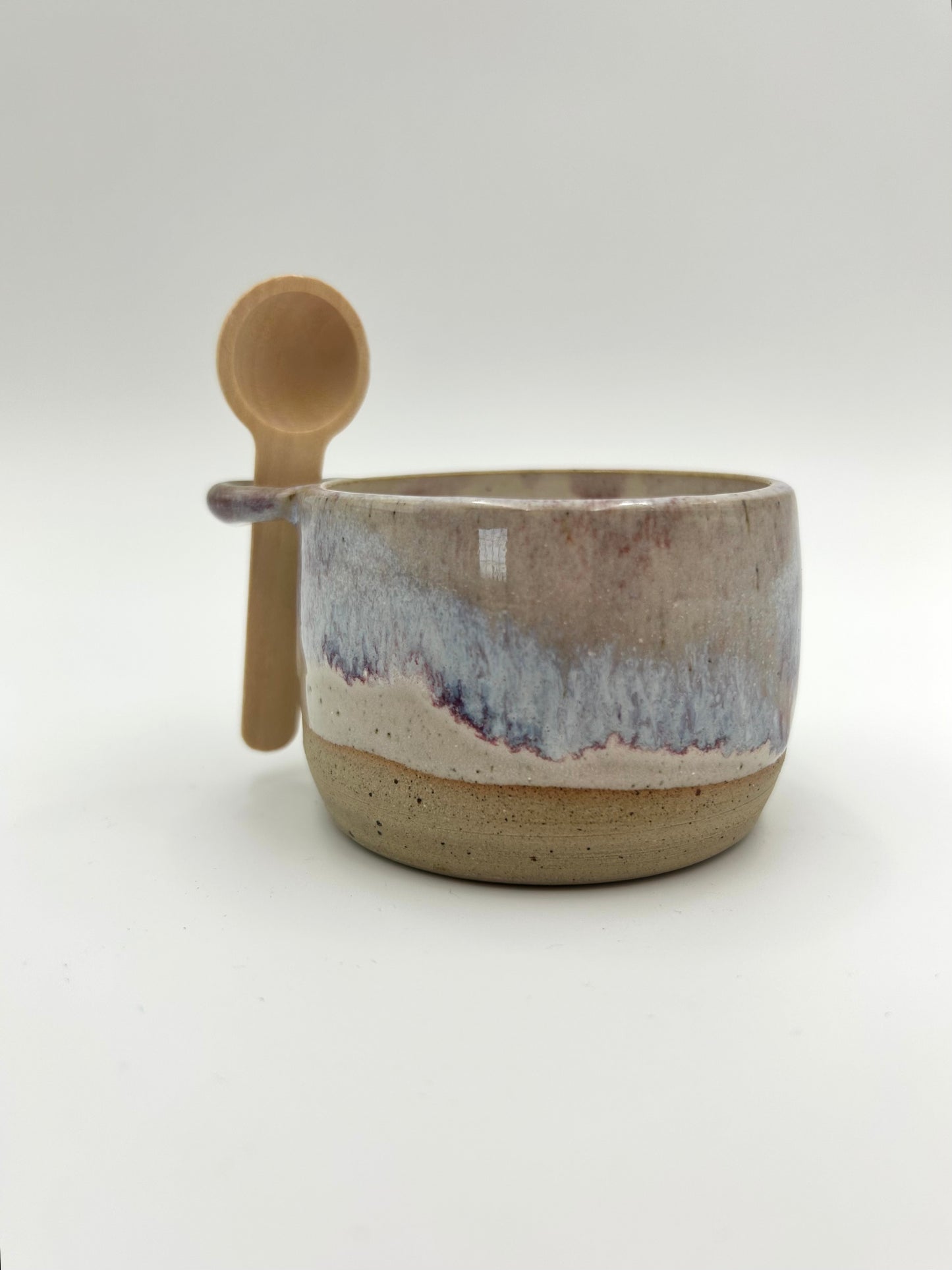 Salt Pot - with spoon slot - Various Colours