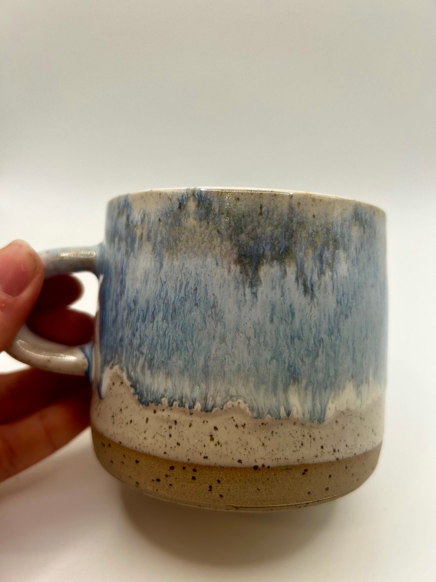 Medium Mug - Reactive Glaze - Blue Sea