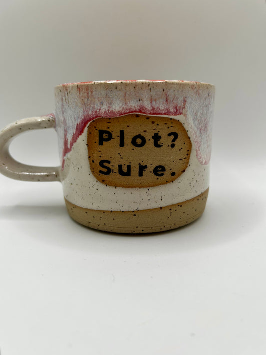 Book Mugs - Plot? Sure - Made to Order