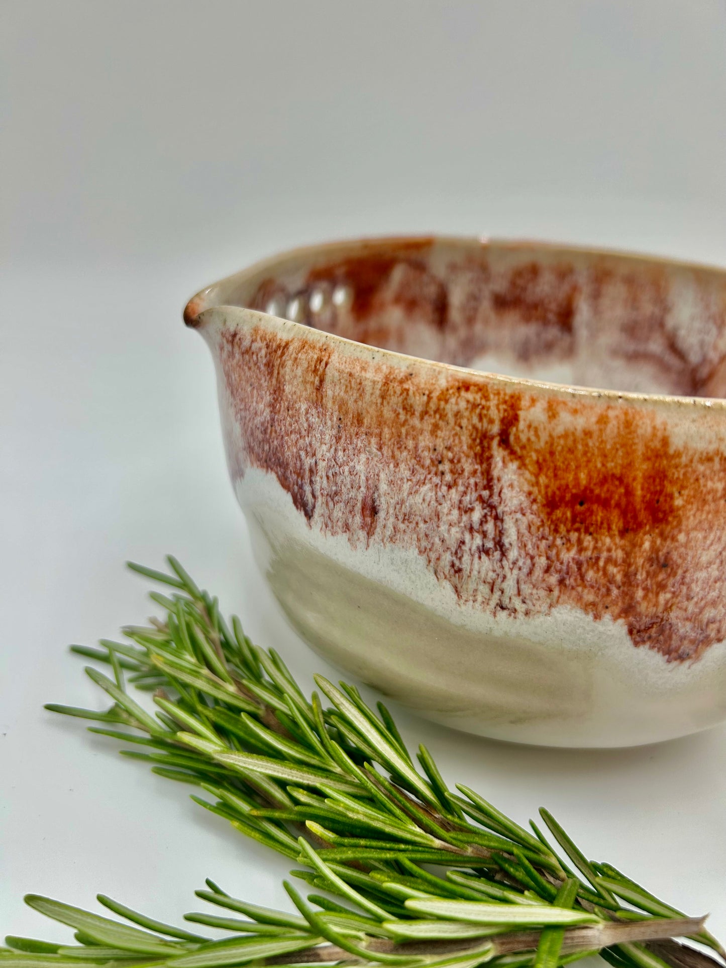 Prep + Marinade Bowl with Herb Stripper, Garlic Grater - Sienna