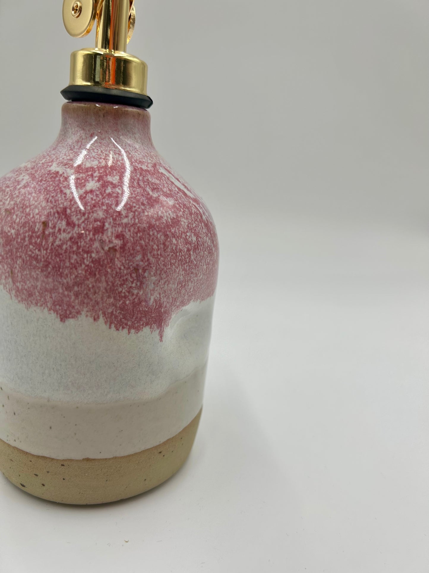 Olive Oil Pourer - Raspberry Thumb