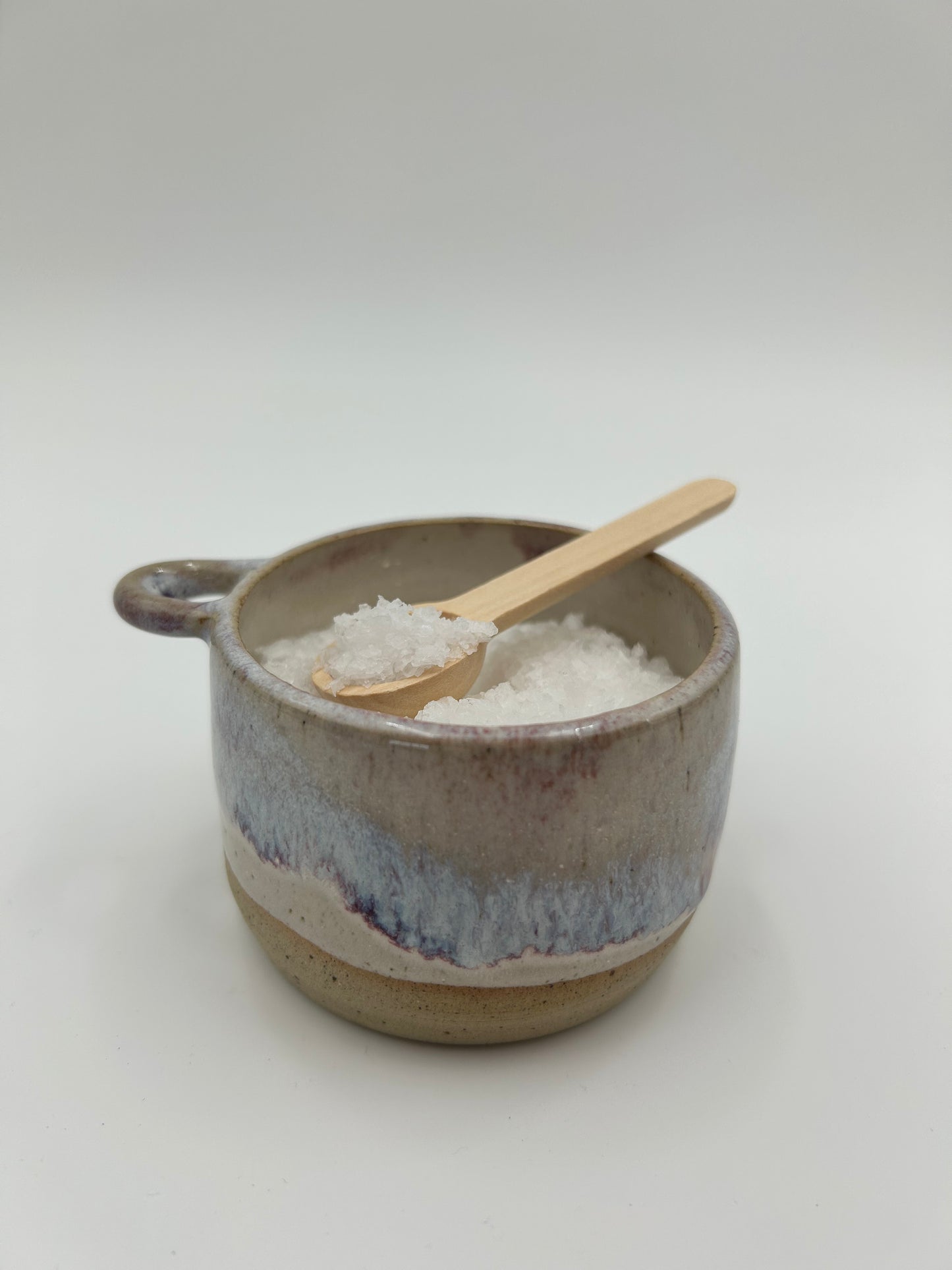 Salt Pot - with spoon slot - Various Colours