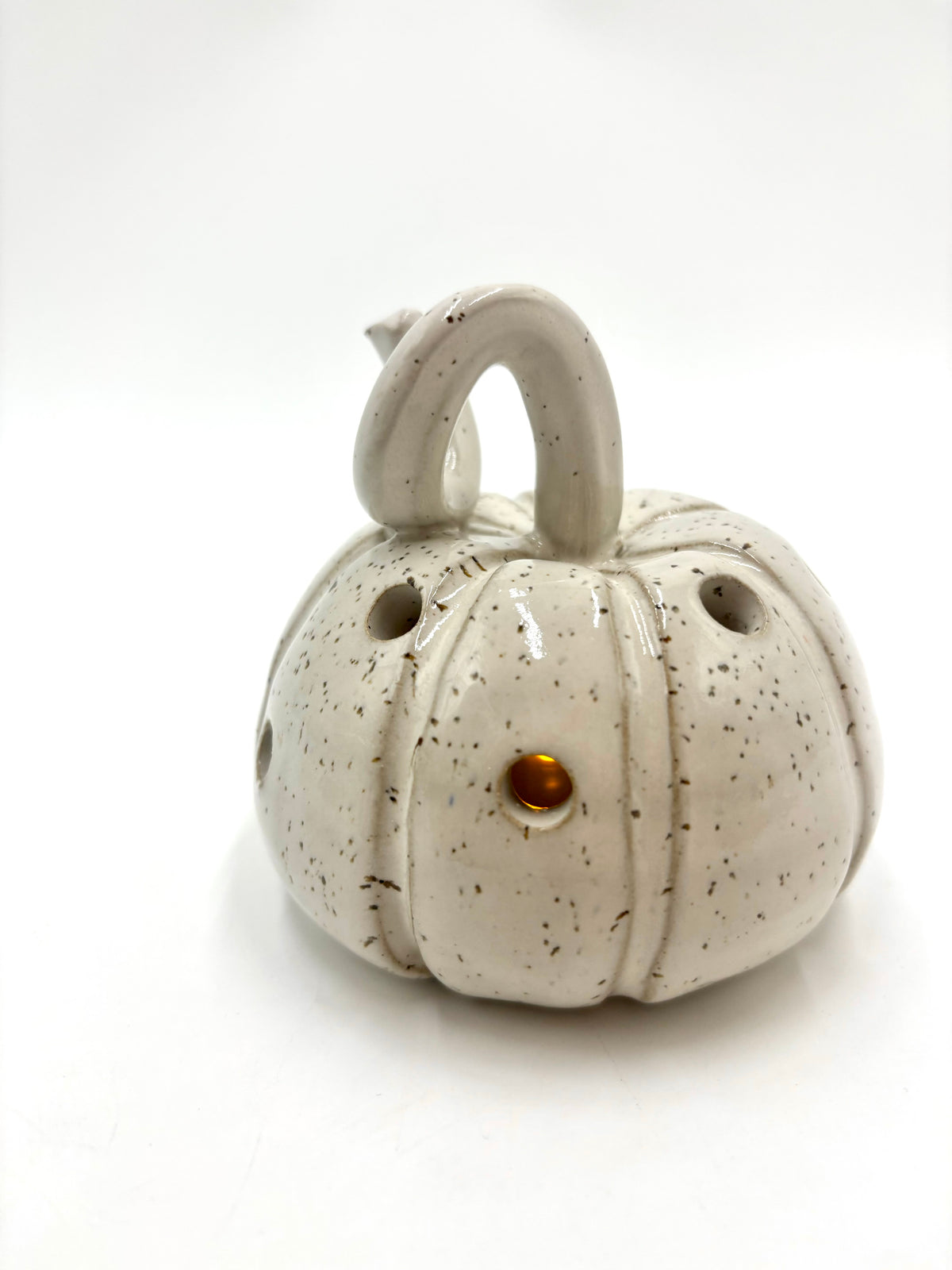 Pumpkin Luminary - White - Small