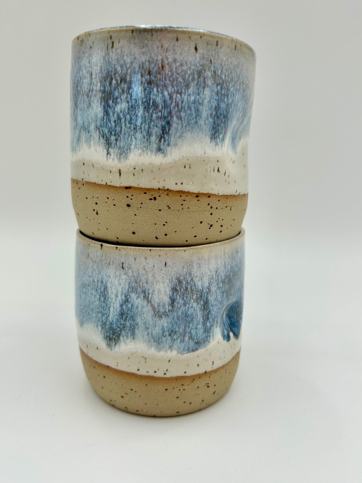 Thumb Tumbler - Reactive Glaze - Various Colours
