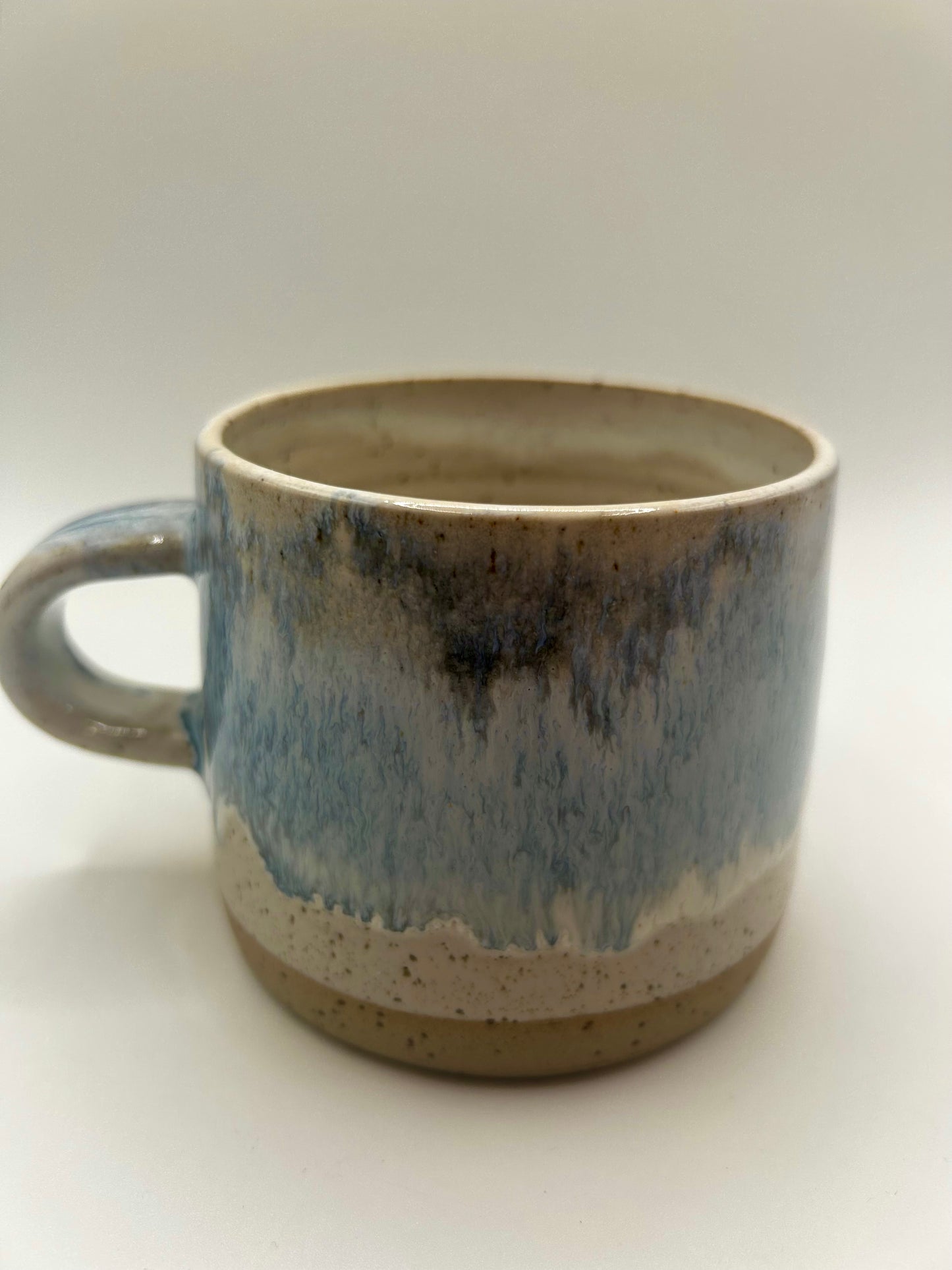Medium Mug - Reactive Glaze - Blue Sea