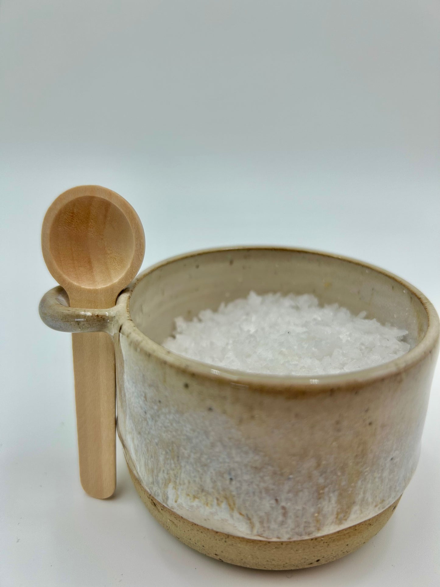 Salt Pot - with spoon slot - Various Colours