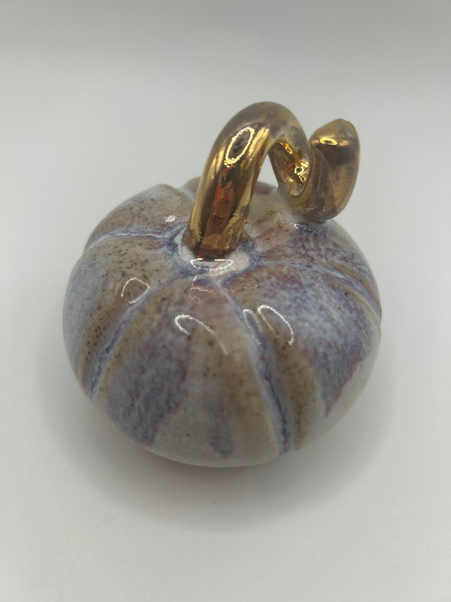 Pumpkin #21 - Small Merlot and Gold
