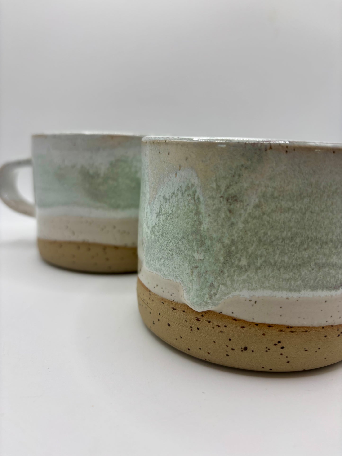Medium Mug - Reactive Glaze - Sage