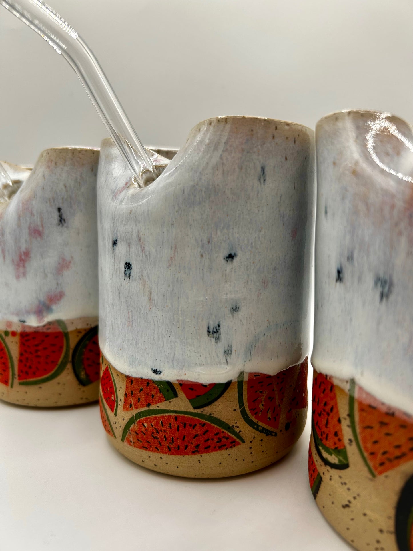 Fruity Straw Cup - Watermelon