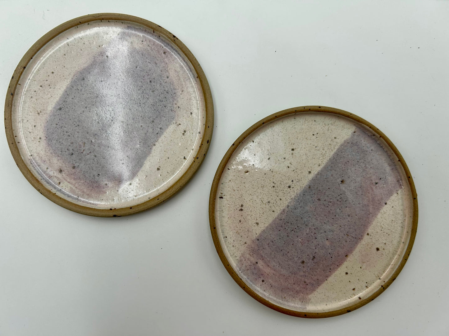 Set of Two Coasters - Purple