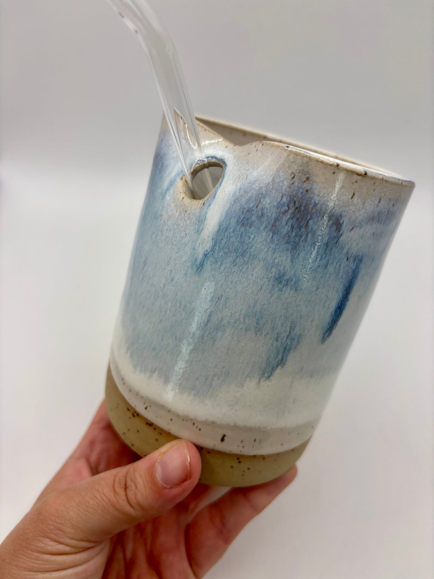 Straw Cup - Blue Sea