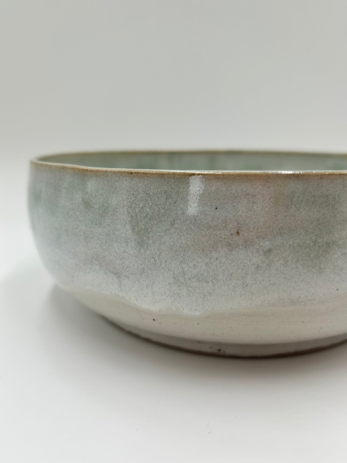 Prep + Salad Bowl with Garlic Grater - Sage