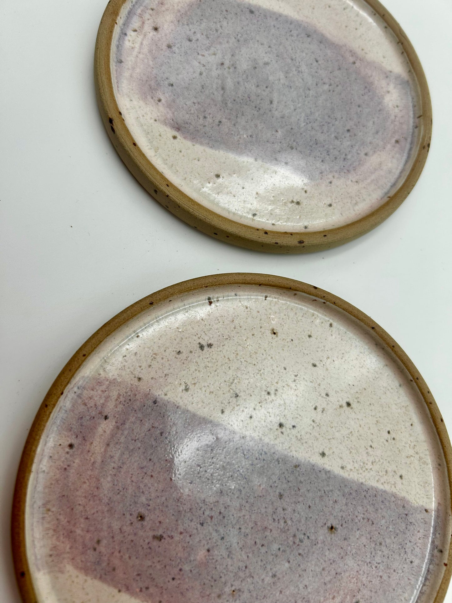 Set of Two Coasters - Purple