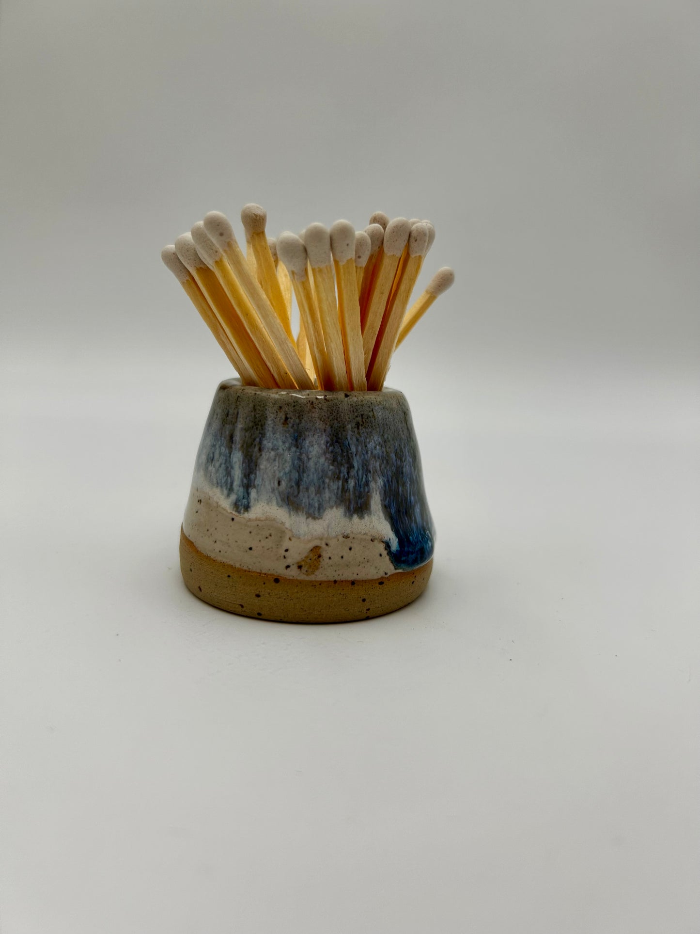 Matchstick Holder with Strike Pad - Various Colours
