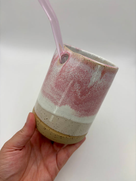 Straw Cup - Raspberry