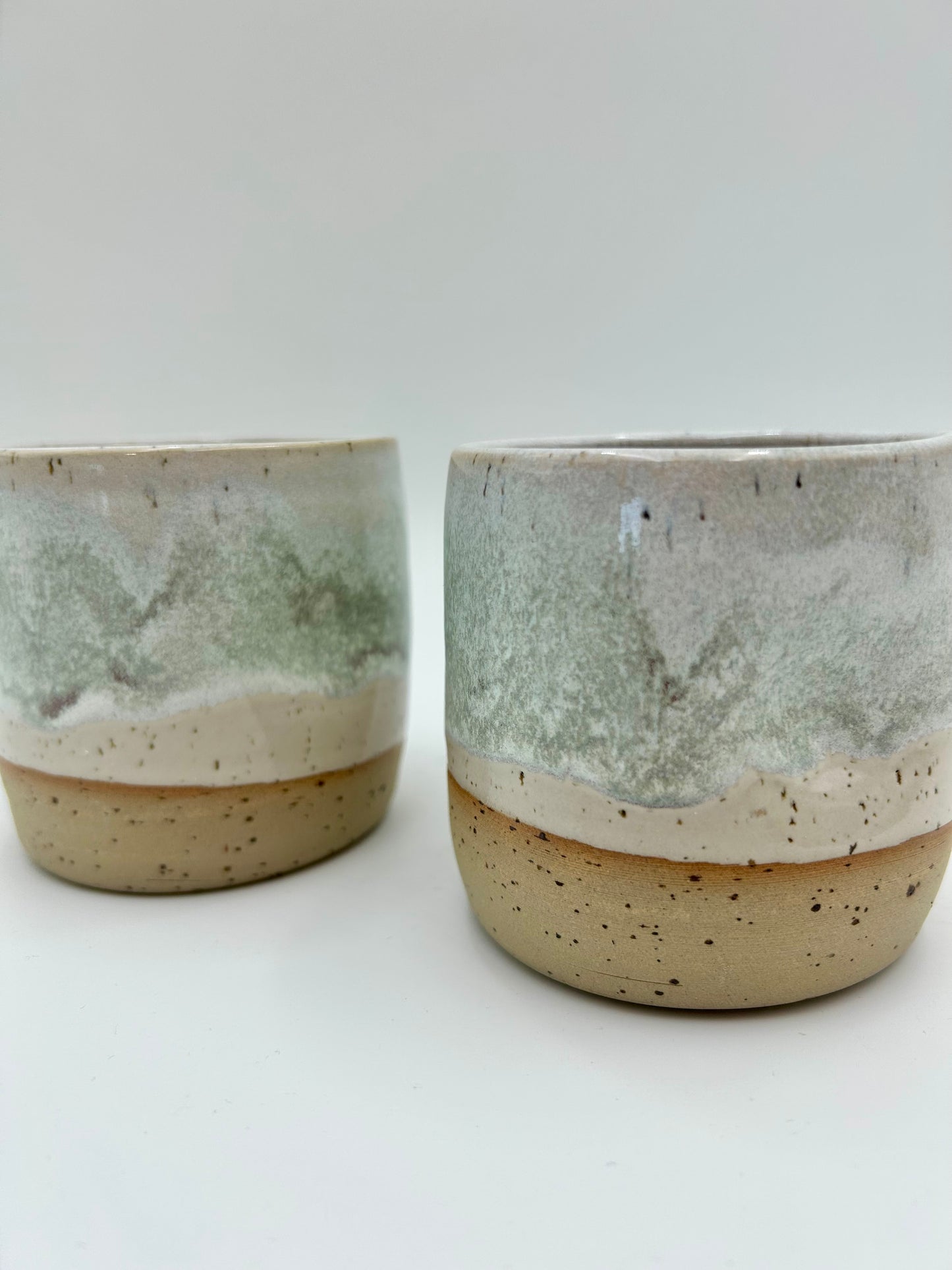 Thumb Tumbler - Reactive Glaze - Various Colours
