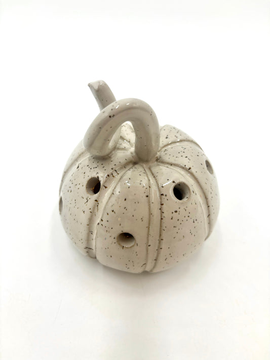 Pumpkin Luminary - White - Small