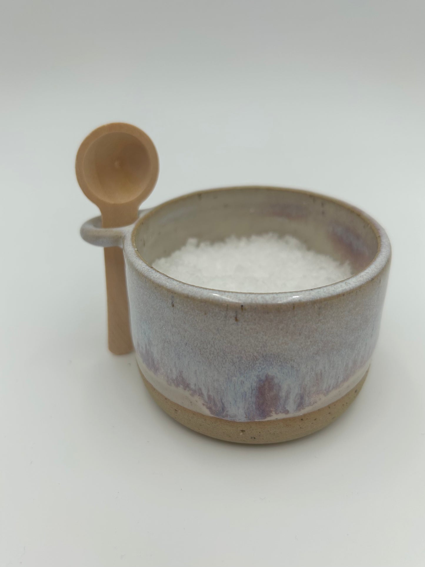Salt Pot - with spoon slot - Various Colours