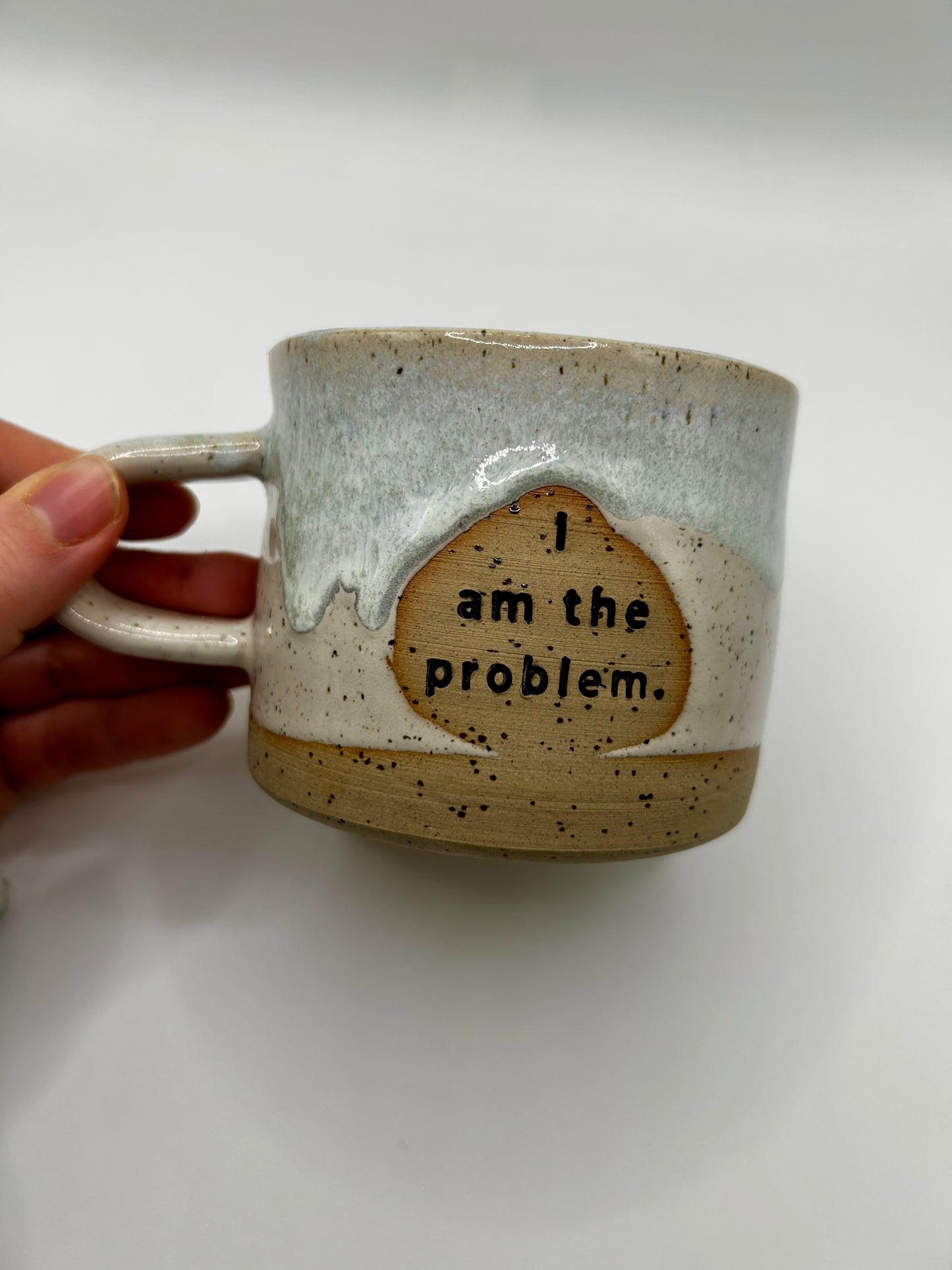 Custom Quote Mug - Made to Order - Reactive Glaze