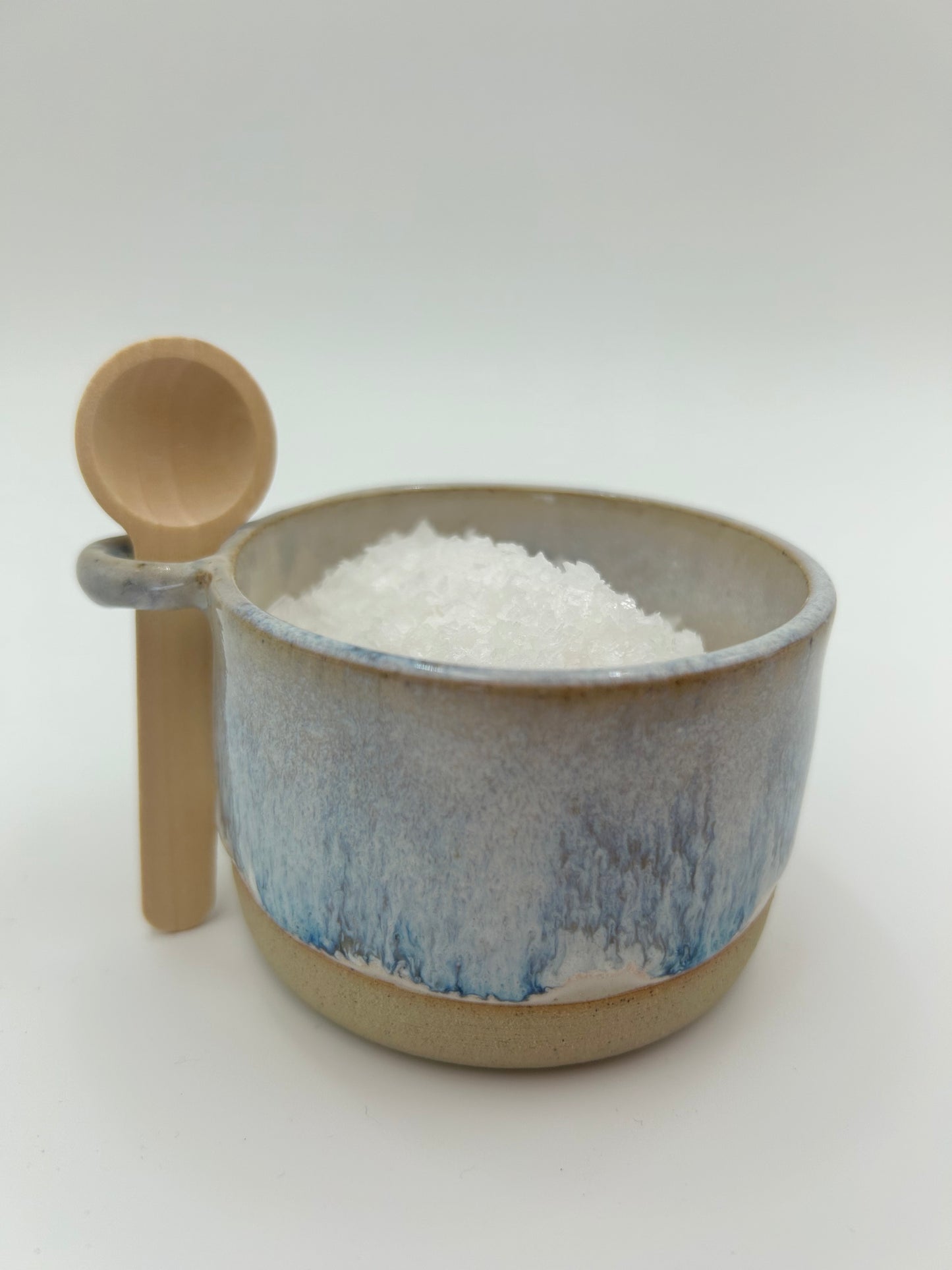 Salt Pot - with spoon slot - Various Colours