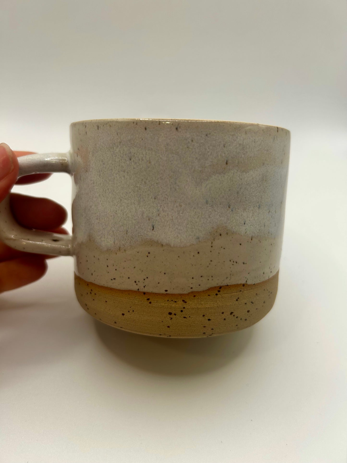 Medium Mug - Reactive Glaze - Ivory