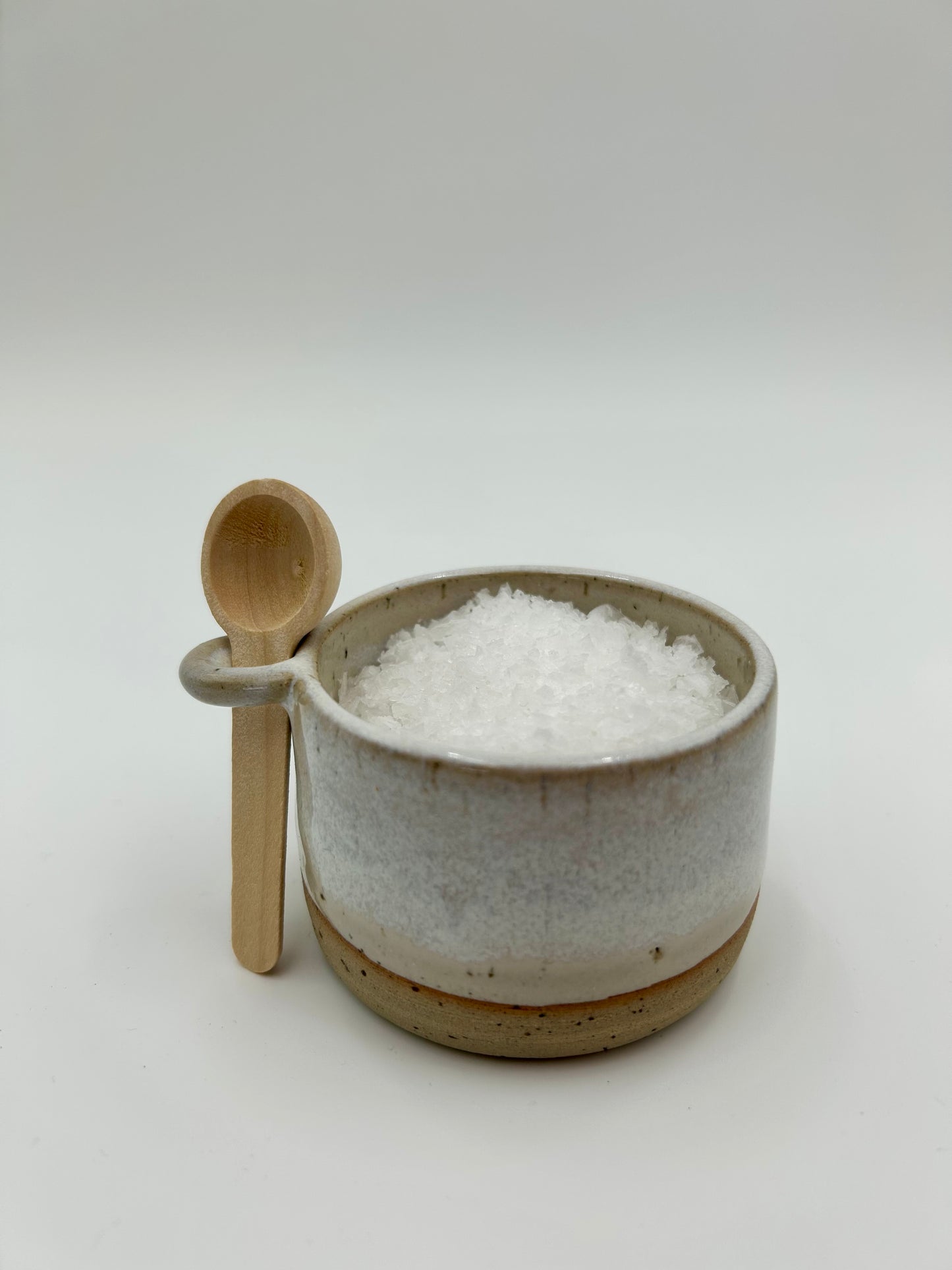 Salt Pot - with spoon slot - Various Colours