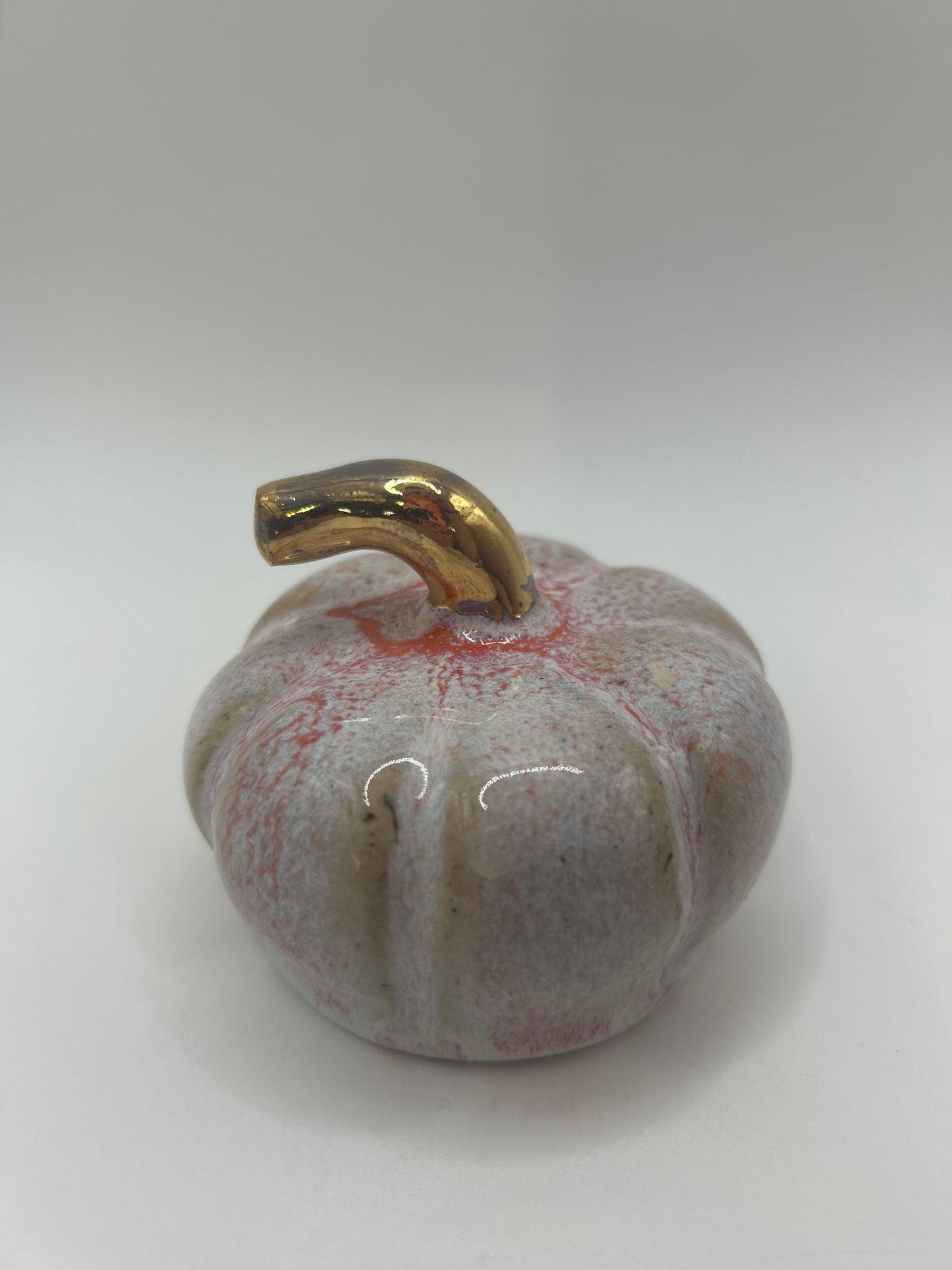 Pumpkin #27 - Small Orange and Gold Flow