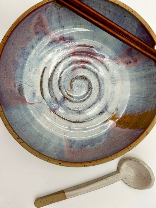 Ramen Bowl - Pink Swirl